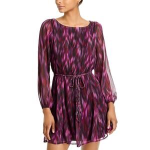 Koko + Mason Long Sleeve Printed Dress - Size XS - NWT